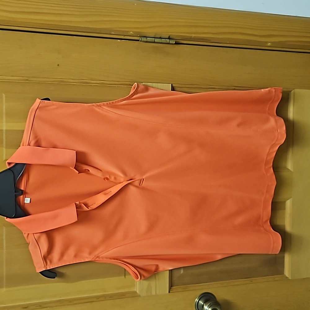 Golf Sleeveless Polo XXL - Coral